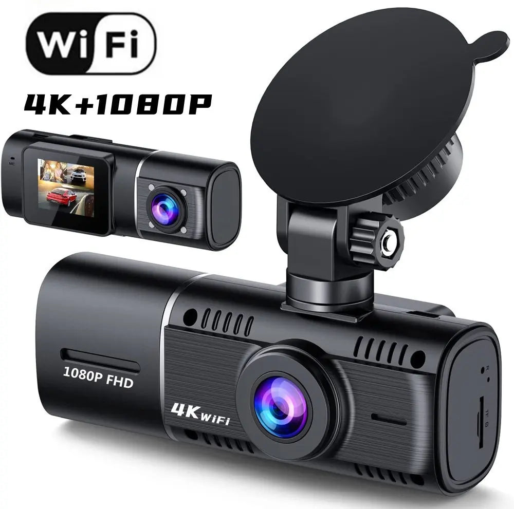 1080P Dual Dash Cam with Night Vision