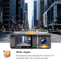1080P Dual Dash Cam with Night Vision