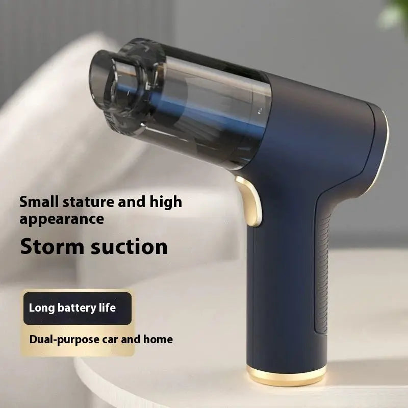 Handheld Car Vacuum Cleaner (Dual Suction & Blow)