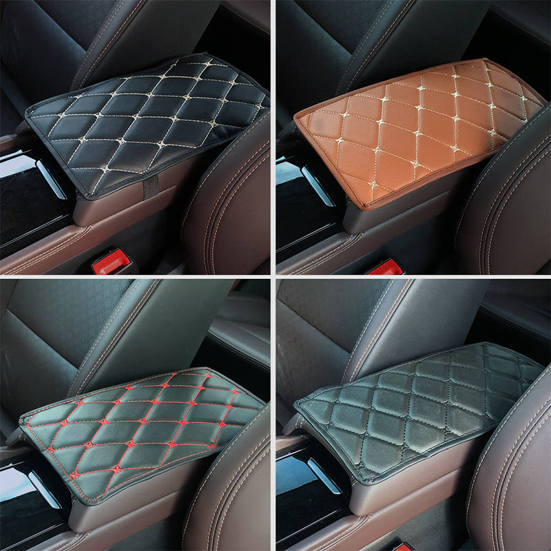 Car Armrest Pad Leather Universal